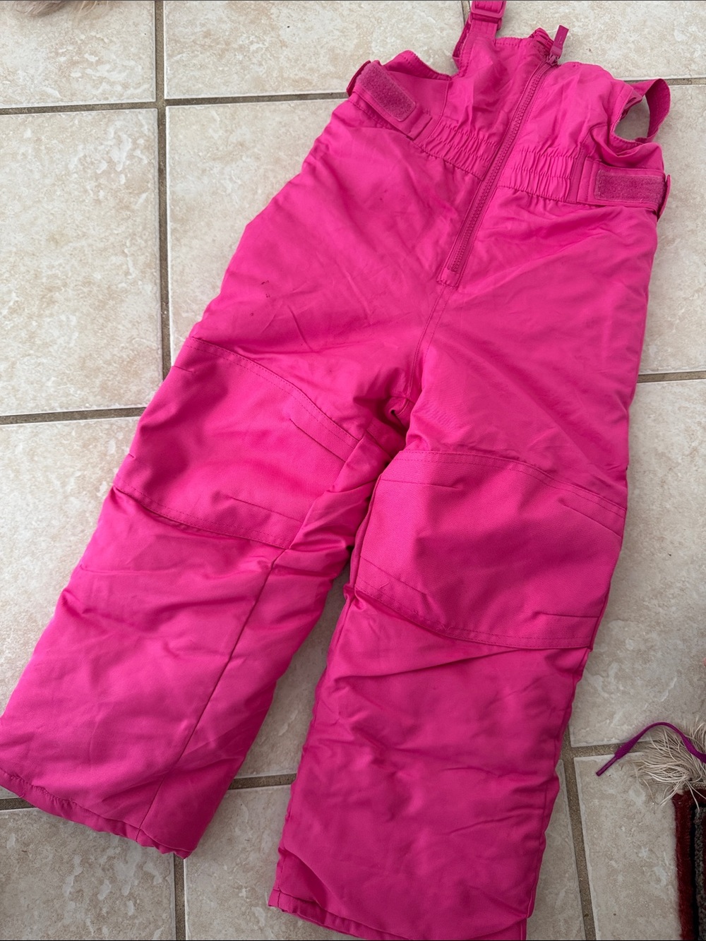 Cat & Jack Hot Pink Fleece-Lined Pants Size 4T